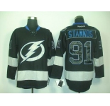 nhl jerseys tampa bay lightning #91 stamkos black[2011 new]