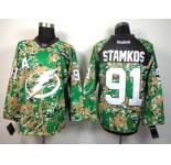nhl jerseys tampa bay lightning #91 stamkos camo[patch A]