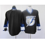 nhl jerseys tampa bay lightning blank black
