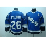 nhl tampa bay lightning #26 st.louis blue(bolts