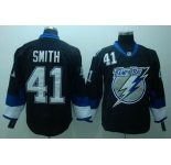 nhl tampa bay lightning #41 smith black