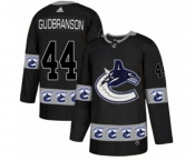 Adidas Vancouver Canucks #44 Erik Gudbranson Authentic Black Team Logo Fashion NHL Jersey