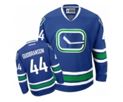 Men's Reebok Vancouver Canucks #44 Erik Gudbranson Authentic Royal Blue Third NHL Jersey