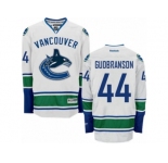 Men's Reebok Vancouver Canucks #44 Erik Gudbranson Authentic White Away NHL Jersey