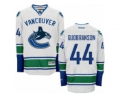 Men's Reebok Vancouver Canucks #44 Erik Gudbranson Authentic White Away NHL Jersey