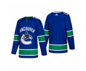 Men's adidas Vancouver Canucks Blue 2017-2018 Season New-Look Blank Jersey
