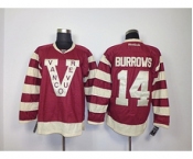 nhl jerseys vancouver canucks #14 burrows red