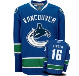 nhl jerseys vancouver canucks #16 linden blue
