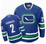 nhl jerseys vancouver canucks #2 hamhuis blue 3rd