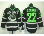 nhl jerseys vancouver canucks #22 d.sedin black