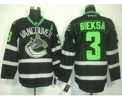 nhl jerseys vancouver canucks #3 bieksa black
