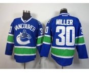 nhl jerseys vancouver canucks #30 miller blue