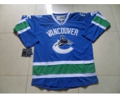 nhl jerseys vancouver canucks #35 schneider blue