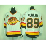 nhl jerseys vancouver canucks #89 mogilny black ccm
