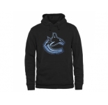 Vancouver Canucks Black Rinkside Pond Hockey Pullover Hoodie
