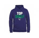 Vancouver Canucks Royal Top Shelf Pullover Hoodie