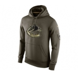 nhl jerseys vancouver canucks nike green salute to service[pullover hooded sweatshirt]