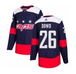 Adidas Washington Capitals #26 Nic Dowd Authentic Navy Blue 2018 Stadium Series NHL Jersey
