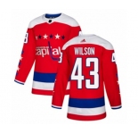 Adidas Washington Capitals #43 Tom Wilson Premier Red Alternate NHL Jersey