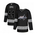 Adidas Washington Capitals #44 Brooks Orpik Authentic Black Team Logo Fashion NHL Jersey