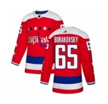 Adidas Washington Capitals #65 Andre Burakovsky Premier Red Alternate NHL Jersey