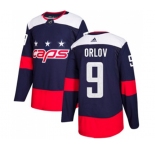 Adidas Washington Capitals #9 Dmitry Orlov Authentic Navy Blue 2018 Stadium Series NHL Jersey