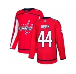 Men Adidas Washington Capitals #44 Brooks Orpik Red Home Authentic Stitched NHL Jersey