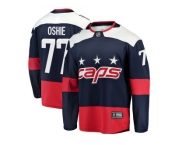 Men Washington Capitals #77 TJ Oshie Fanatics Branded Navy 2018 NHL Stadium Series Breakaway Stitched NHL Jersey