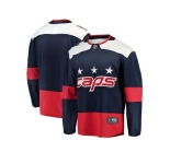 Men Washington Capitals Blank Fanatics Branded Navy 2018 NHL Stadium Series Breakaway Stitched NHL Jersey