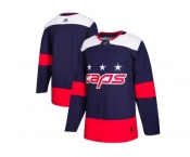Men Washington Capitals Blank Navy 2018 NHL Stadium Series Authentic Pro Stitched NHL Jersey