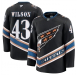 Men's Washington Capitals #43 Tom Wilson Black 2024-25 Alternate Stitched Hockey Jersey