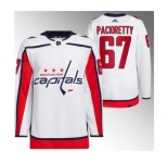 Men's Washington Capitals #67 Max Pacioretty White Stitched Jersey