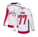 Men's Washington Capitals #77 T.J. Oshie White Road Stitched Hockey Jersey
