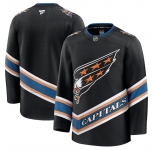 Men's Washington Capitals Blank Black 2024-25 Alternate Stitched Hockey Jersey