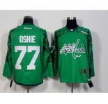 NHL Washington Capitals #77 Oshie Green New jerseys