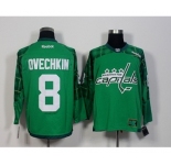 NHL Washington Capitals #8 alex Ovechkin green New jerseys