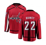Washington Capitals #22 Madison Bowey Fanatics Branded Red Home Breakaway NHL Jersey