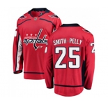 Washington Capitals #25 Devante Smith-Pelly Fanatics Branded Red Home Breakaway NHL Jersey