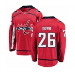 Washington Capitals #26 Nic Dowd Fanatics Branded Red Home Breakaway NHL Jersey