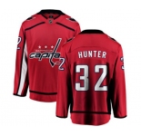 Washington Capitals #32 Dale Hunter Fanatics Branded Red Home Breakaway NHL Jersey