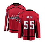 Washington Capitals #55 Aaron Ness Fanatics Branded Red Home Breakaway NHL Jersey