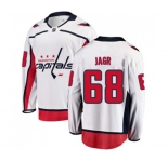 Washington Capitals #68 Jaromir Jagr Fanatics Branded White Away Breakaway NHL Jersey