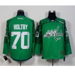 Washington Capitals #70 Braden Holtby Green New Stitched NHL Jersey