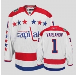 nhl jerseys washington capitals #1 varlamov white(winter classic)