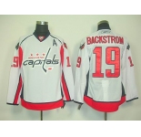 nhl jerseys washington capitals #19 backstrom white(A)