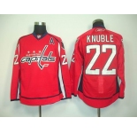 nhl jerseys washington capitals #22 knuble red(A)