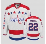nhl jerseys washington capitals #22 knuble white(winter classic)