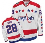 nhl jerseys washington capitals #28 semin white(winter classic)