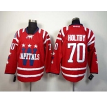 nhl jerseys washington capitals #70 holtby red[2014 new]