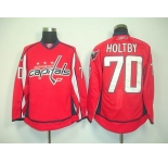 nhl jerseys washington capitals #70 holtby red